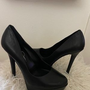 Jessica Simpson Platform Pumps Black SZ 7